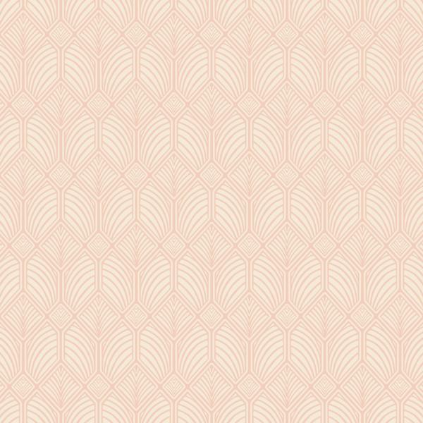 Sample - W3931.12.0 | W3931, Pink Geometric - Kravet Design Wallpaper