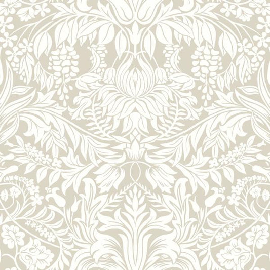Purchase W3932.1116.0 W3932, Neutral Damask - Kravet Design Wallpaper