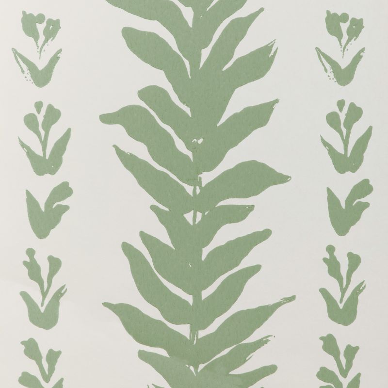 Purchase W3937.30.0 Climbing Leaves Wp, Green Leaf - Kravet Couture Wallpaper