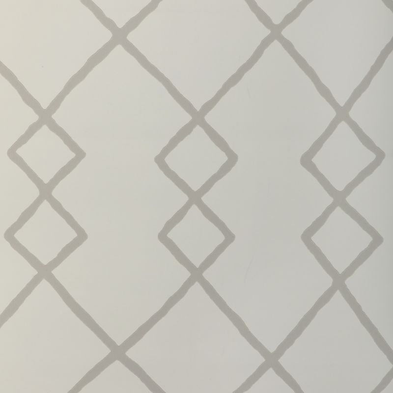 Sample - W3940.121.0 | Geo Graphica Wp, Grey Geometric - Kravet Couture Wallpaper