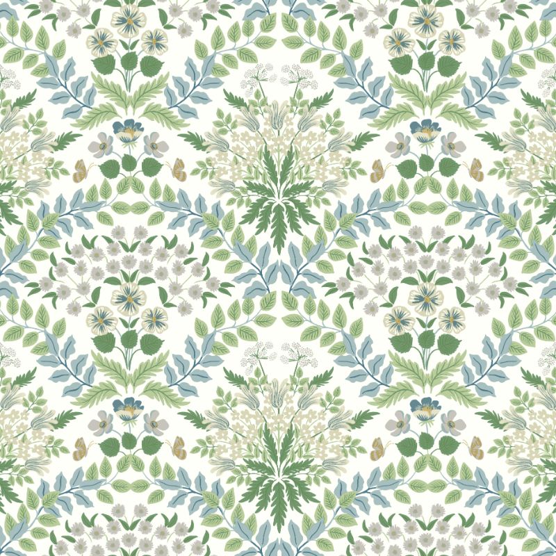 Purchase W3941.153.0 Kravet Design, Green Botanical - Kravet Design Wallpaper