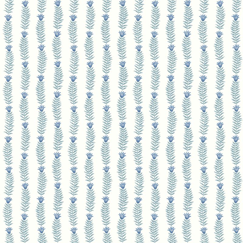 Purchase W3946.155.0 Kravet Design, Blue Botanical - Kravet Design Wallpaper