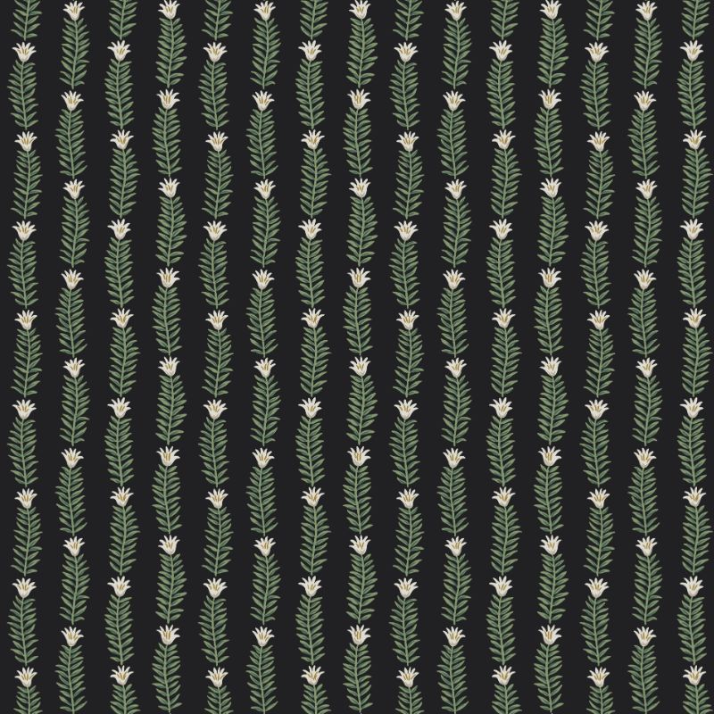Purchase W3946.31.0 Kravet Design, Black Botanical - Kravet Design Wallpaper