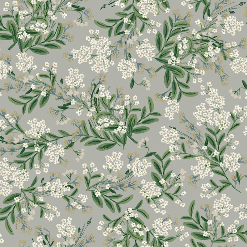 Purchase W3948.1123.0 Kravet Design, Grey Botanical - Kravet Design Wallpaper