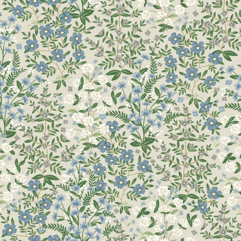 Purchase W3950.1615.0 Kravet Design, Blue Botanical - Kravet Design Wallpaper