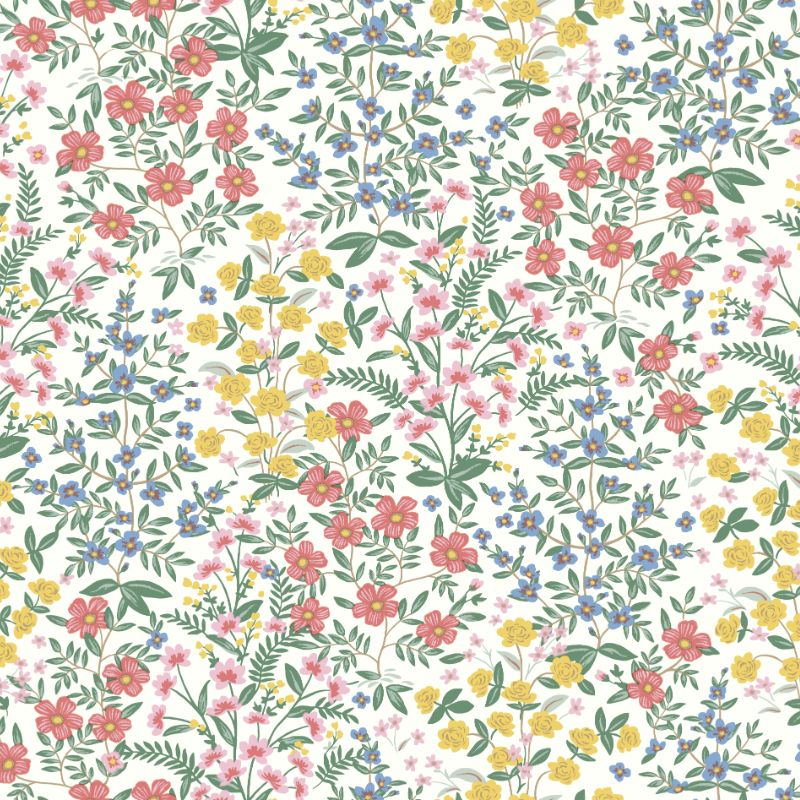 Sample - W3950.514.0 | Kravet Design, Multi Color Botanical - Kravet Design Wallpaper