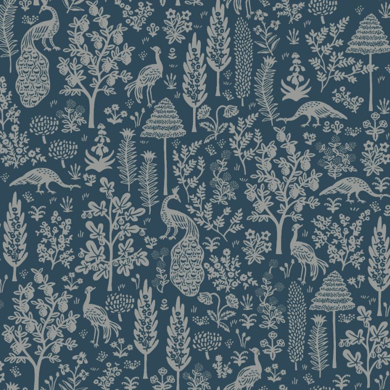 Purchase W3951.511.0 Kravet Design, Blue Animals - Kravet Design Wallpaper