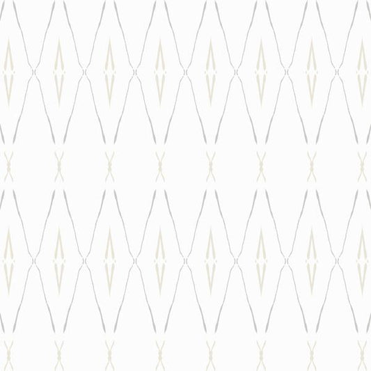 Purchase W3963.11.0 Kravet Design, Beige Trellis - Kravet Design Wallpaper