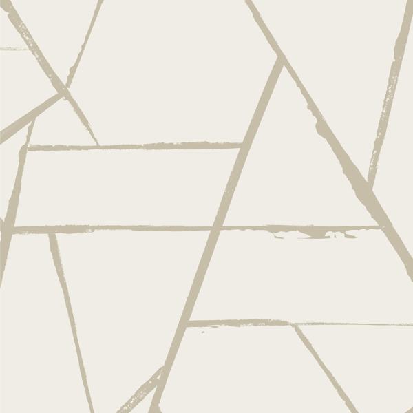 Sample - W3964.106.0 | Kravet Design, Beige Abstract - Kravet Design Wallpaper