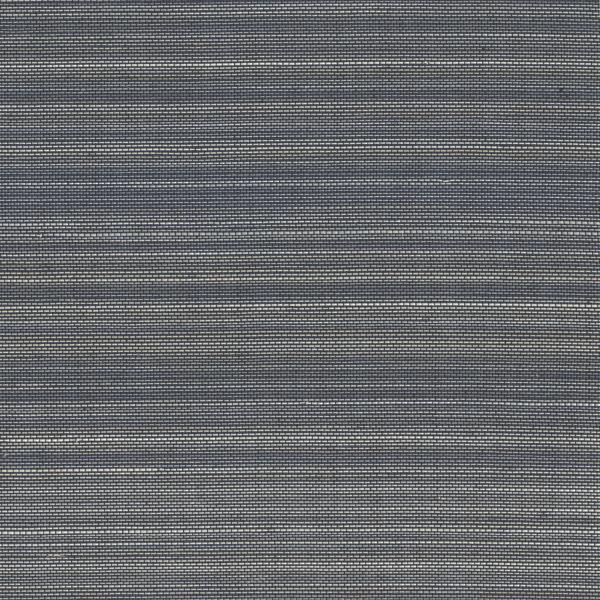 Sample - W4004-50 | Kravet Design, Blue Faux Grasscloth - Kravet Wallpaper - W4004.50.0