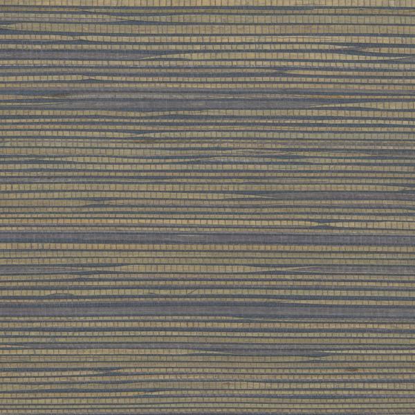 Purchase W4005-516 Kravet Design, Blue Faux Grasscloth - Kravet Wallpaper Wallpaper - W4005.516.0