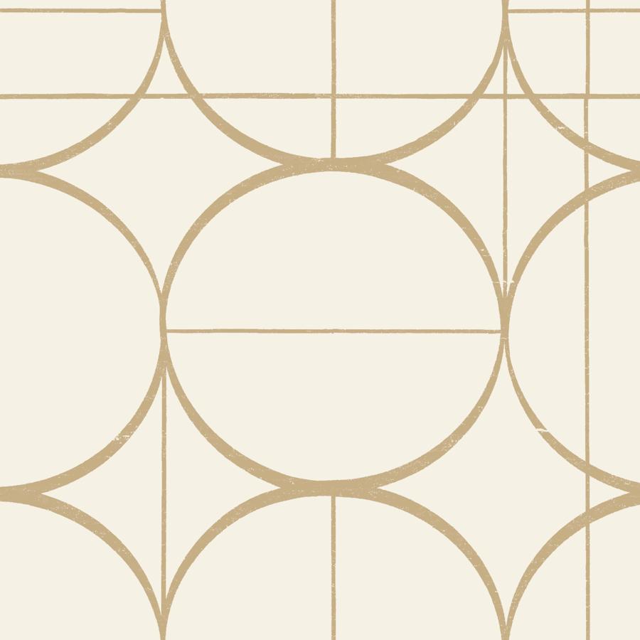 Purchase W4107-416 Kravet Design, Beige Geometric - Kravet Design Wallpaper - W4107.416.0