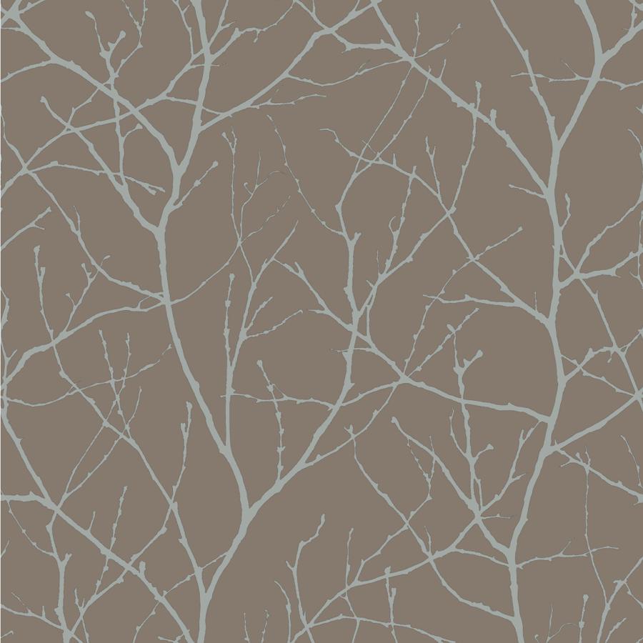 Purchase W4109-611 Kravet Design, Brown Trees - Kravet Design Wallpaper - W4109.611.0