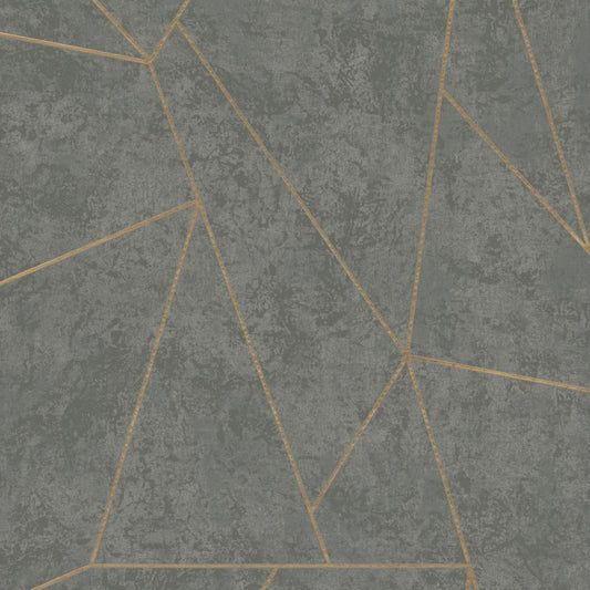 Purchase W4116-411 Kravet Design, Grey Geometric - Kravet Design Wallpaper - W4116.411.0