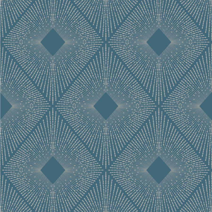 Purchase W4117-511 Kravet Design, Blue Diamond - Kravet Design Wallpaper - W4117.511.0