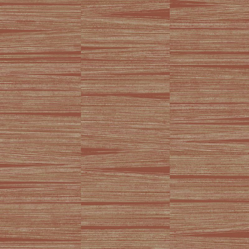 Sample - W4120.12.0 | Kravet Design, Orange Stripes - Kravet Design Wallpaper