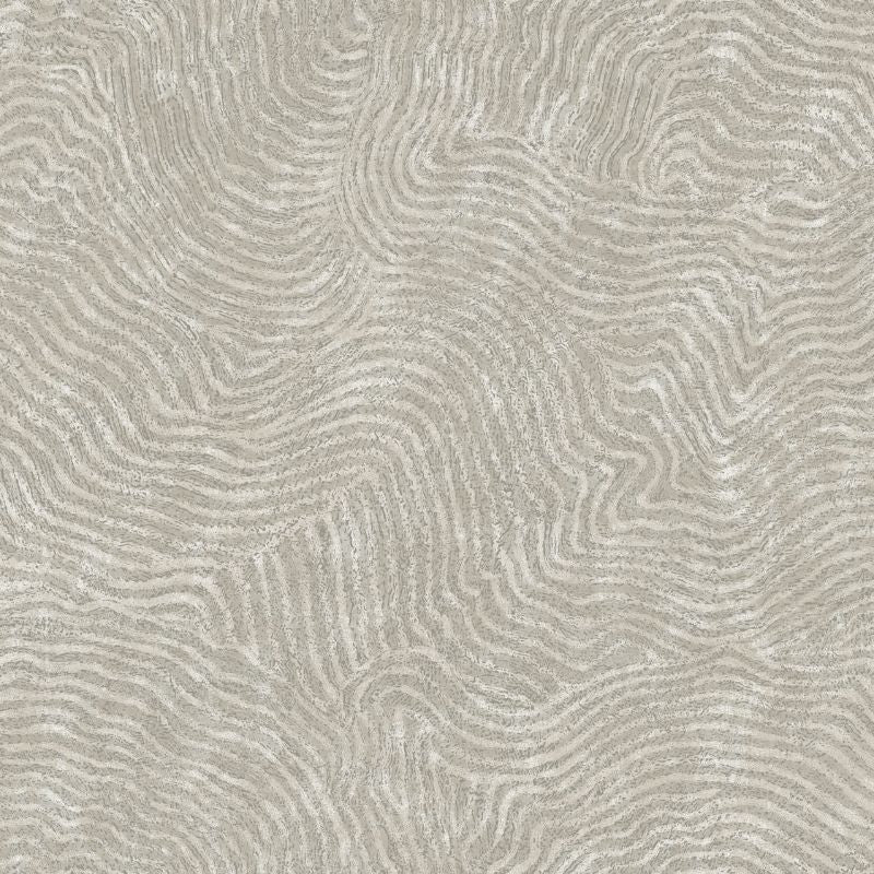Sample - W4123.11.0 | Kravet Design, Beige Abstract - Kravet Design Wallpaper