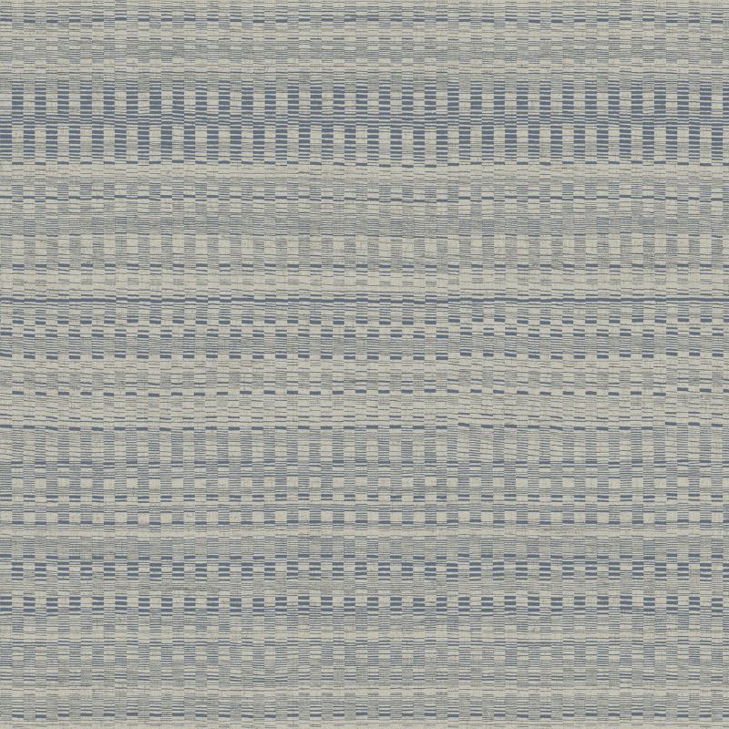 Sample - W4125.511.0 | Kravet Design, Blue Stripes - Kravet Design Wallpaper