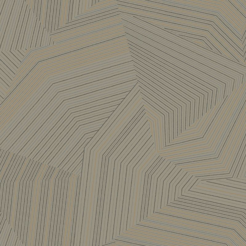 Sample - W4128.411.0 | Kravet Design, Grey Abstract - Kravet Design Wallpaper