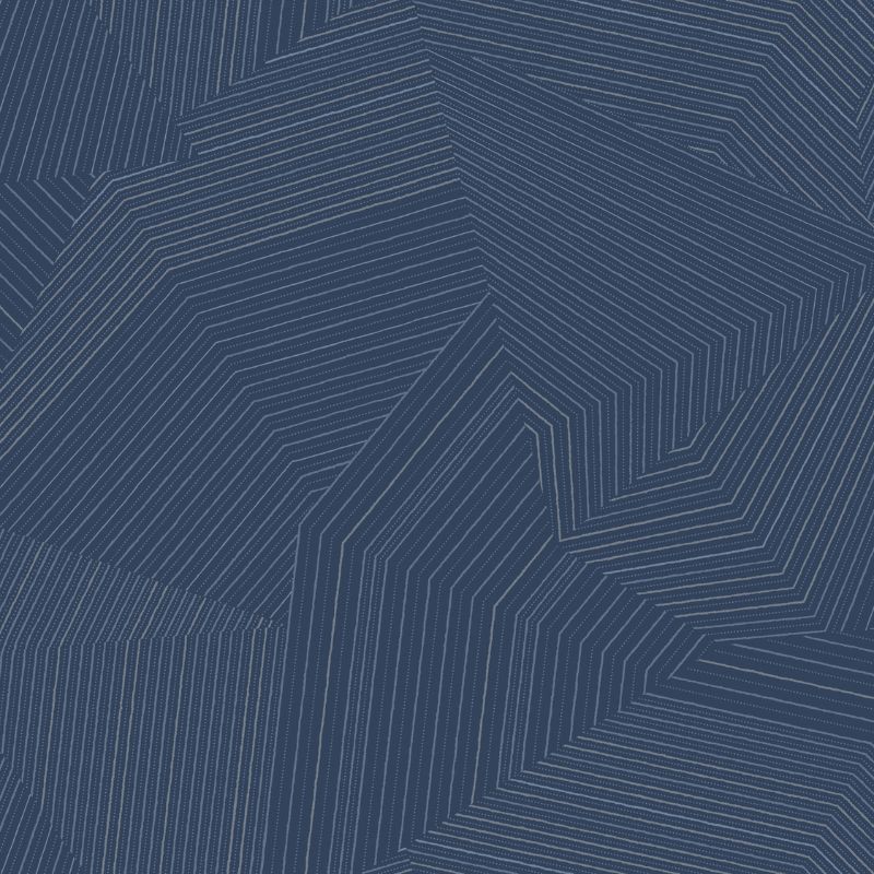 Purchase W4128.50.0 Kravet Design, Blue Abstract - Kravet Design Wallpaper