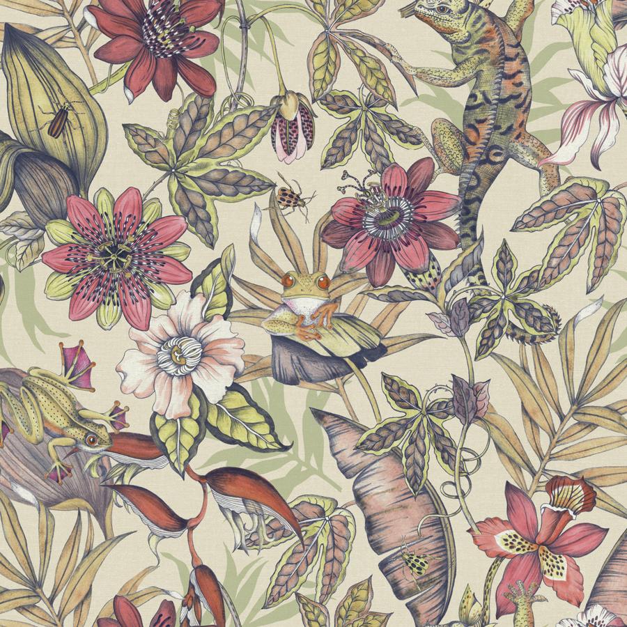 Purchase W4131-710 Kravet Design, Multi Color Botanical - Kravet Design Wallpaper - W4131.710.0