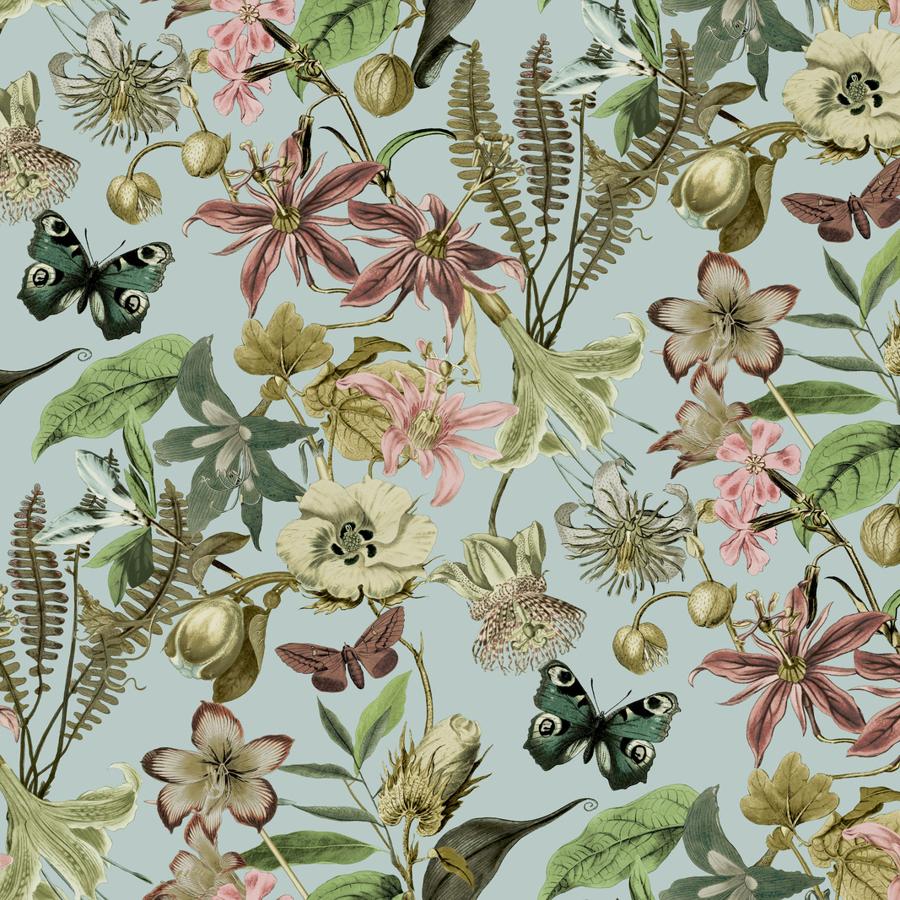 Purchase W4133-73 Kravet Design, Multi Color Botanical - Kravet Design Wallpaper - W4133.73.0