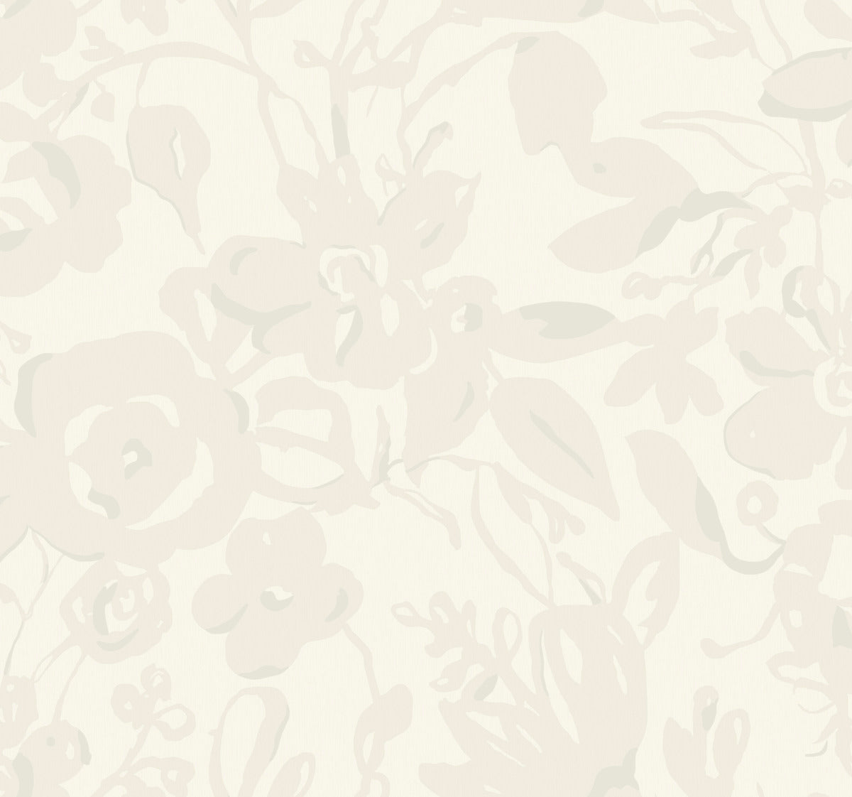 Purchase W4134-1 Kravet Design, Beige Floral - Kravet Design Wallpaper - W4134.1.0