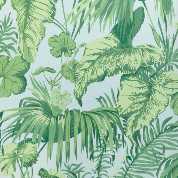 Purchase W4145-315 Yasuni Wp, Green Leaves - Kravet Wallpaper Wallpaper - W4145.315.0