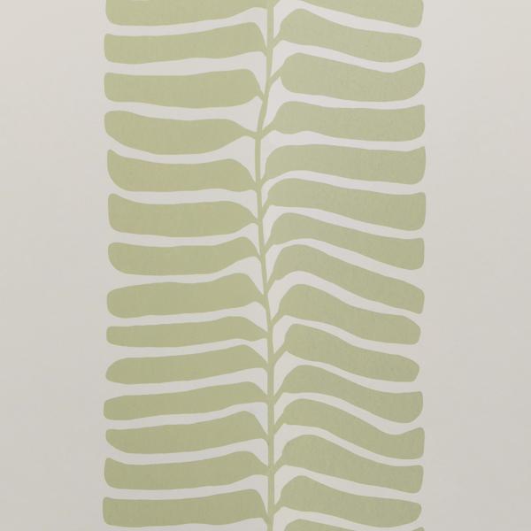 Sample - W4152-23 | Rio Vine Wp, Green Botanical - Kravet Wallpaper - W4152.23.0