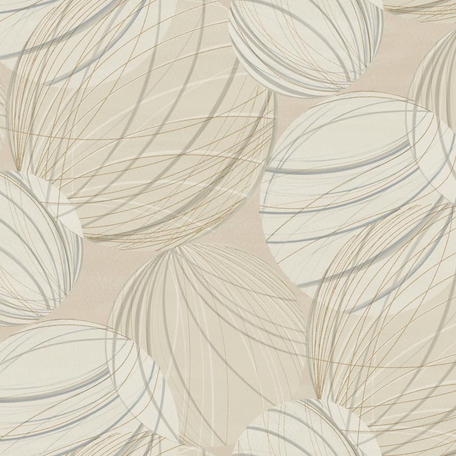 Sample - W4155-411 | Kravet Design, Beige Abstract - Kravet Design Wallpaper - W4155.411.0