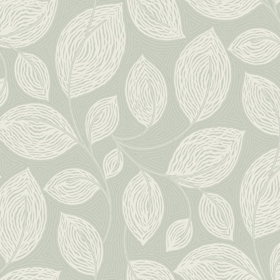 Purchase W4157-23 Kravet Design, Green Leaf - Kravet Design Wallpaper - W4157.23.0