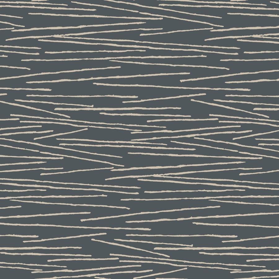 Sample - W4158-816 | Kravet Design, Grey Stripes - Kravet Design Wallpaper - W4158.816.0
