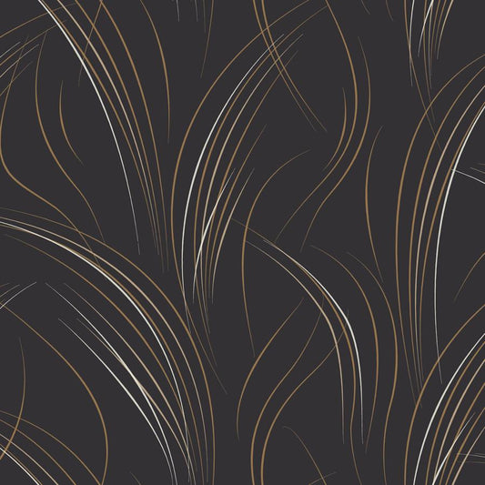 Purchase W4159-84 Kravet Design, Black Modern - Kravet Design Wallpaper - W4159.84.0