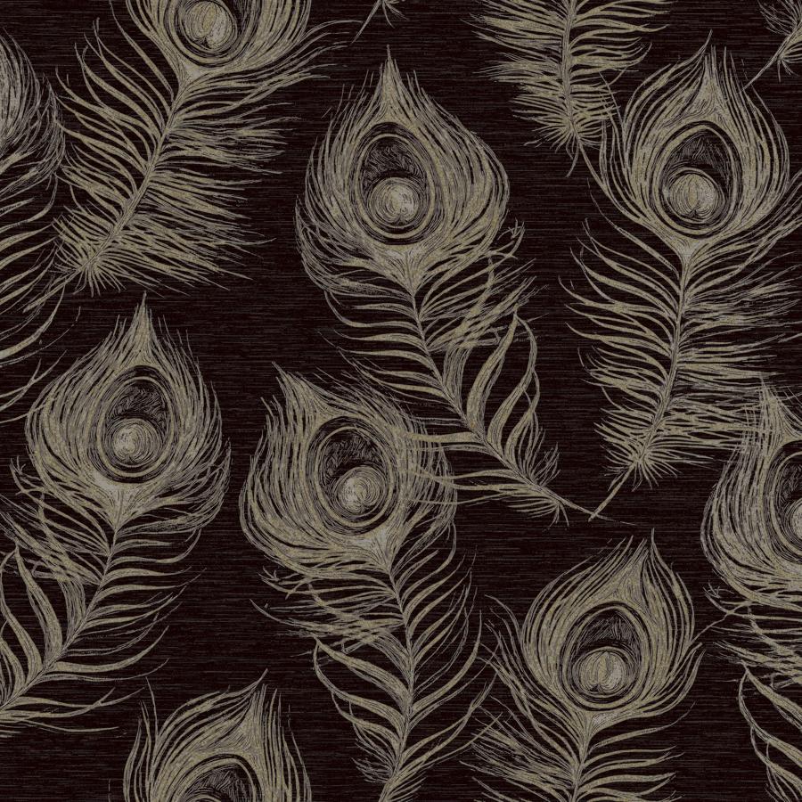 Sample - W4160-84 | Kravet Design, Black Modern - Kravet Design Wallpaper - W4160.84.0