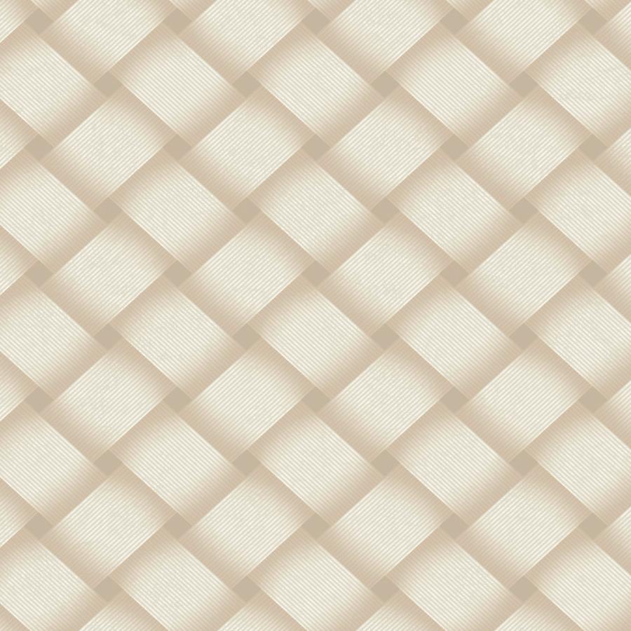 Sample - W4164-16 | Kravet Design, Orange Lattice - Kravet Design Wallpaper - W4164.16.0