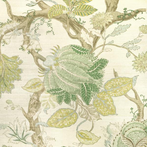 Purchase W4201-23 Kravet Design, Green Botanical - Kravet Wallpaper Wallpaper - W4201.23.0