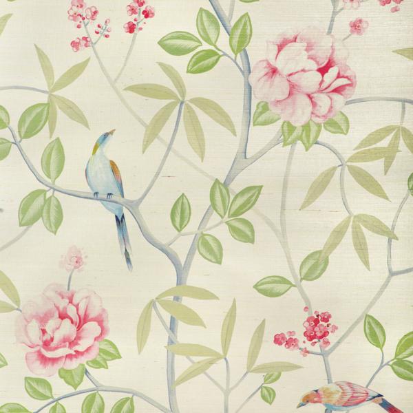 Purchase W4203-73 Kravet Design, Pink Animals - Kravet Wallpaper Wallpaper - W4203.73.0