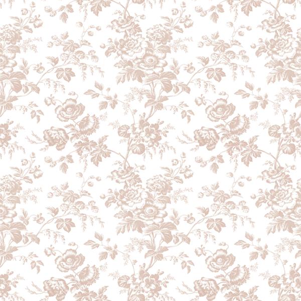Sample - W4243-77 | Kravet Design, Pink Floral - Kravet Design Wallpaper - W4243.77.0