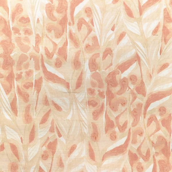 Purchase W4251-7 Caspia Wp, Orange Botanical - Kravet Couture Wallpaper - W4251.7.0