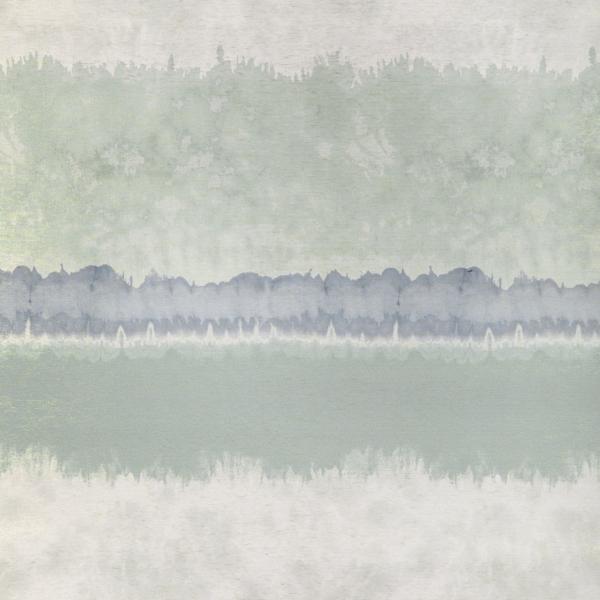 Sample - W4253-1511 | Izumo Wp, Green Ombre - Kravet Couture Wallpaper - W4253.1511.0