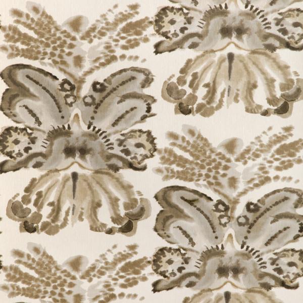 Purchase W4254-106 Rorschach Wp, Brown Abstract - Kravet Couture Wallpaper - W4254.106.0