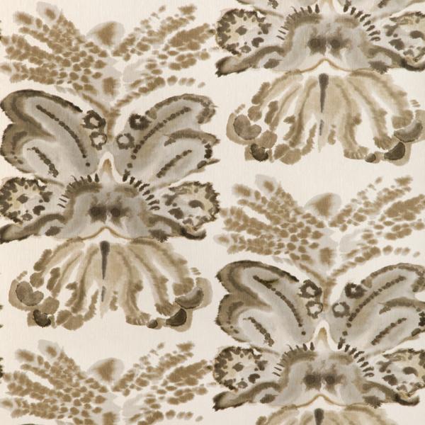 Sample - W4254-106 | Rorschach Wp, Brown Abstract - Kravet Couture Wallpaper - W4254.106.0