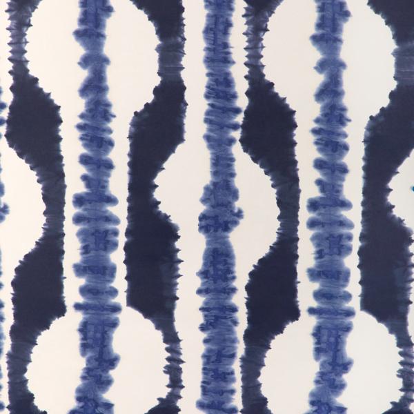 Sample - W4255-510 | Rhea Wp, Blue Stripes - Kravet Couture Wallpaper - W4255.510.0