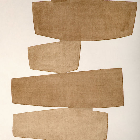 Purchase W4266-4 Stacked Wp, Bronze Modern - Kravet Couture Wallpaper - W4266.4.0