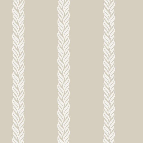 Sample - W4278-106 | Kravet Design, Beige Stripes - Kravet Design Wallpaper - W4278.106.0