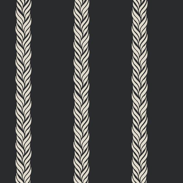 Sample - W4278-8 | Kravet Design, Blue Stripes - Kravet Design Wallpaper - W4278.8.0