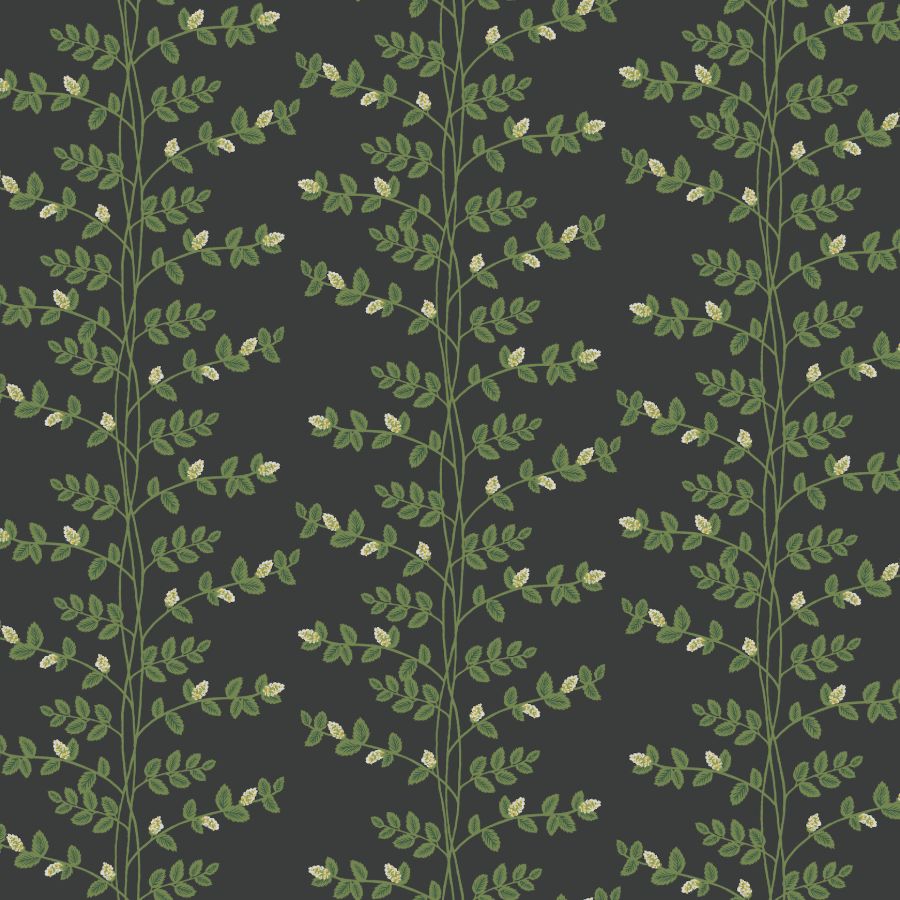 Sample - W4290-83 | Kravet Design, Green Botanical - Kravet Design Wallpaper - W4290.83.0