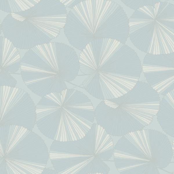 Purchase W4304-15 Kravet Design, Blue Botanical - Kravet Design Wallpaper - W4304.15.0