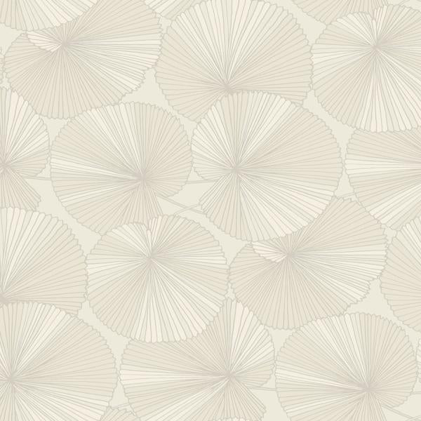 Sample - W4304-1 | Kravet Design, Beige Botanical - Kravet Design Wallpaper - W4304.1.0
