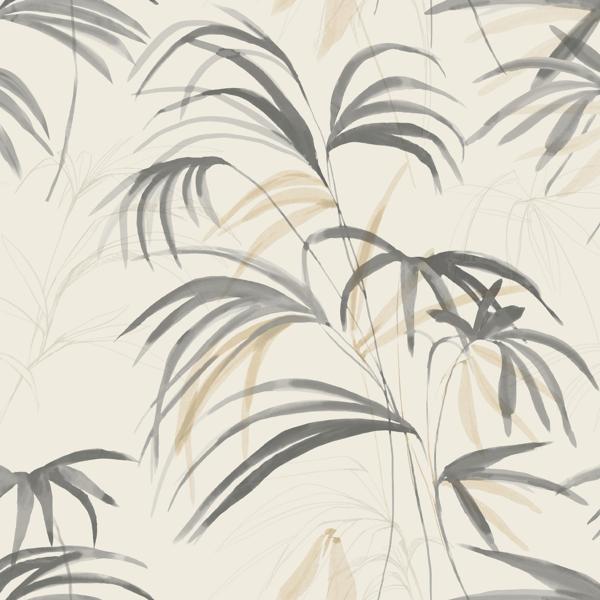Sample - W4305-11 | Kravet Design, Beige Botanical - Kravet Design Wallpaper - W4305.11.0